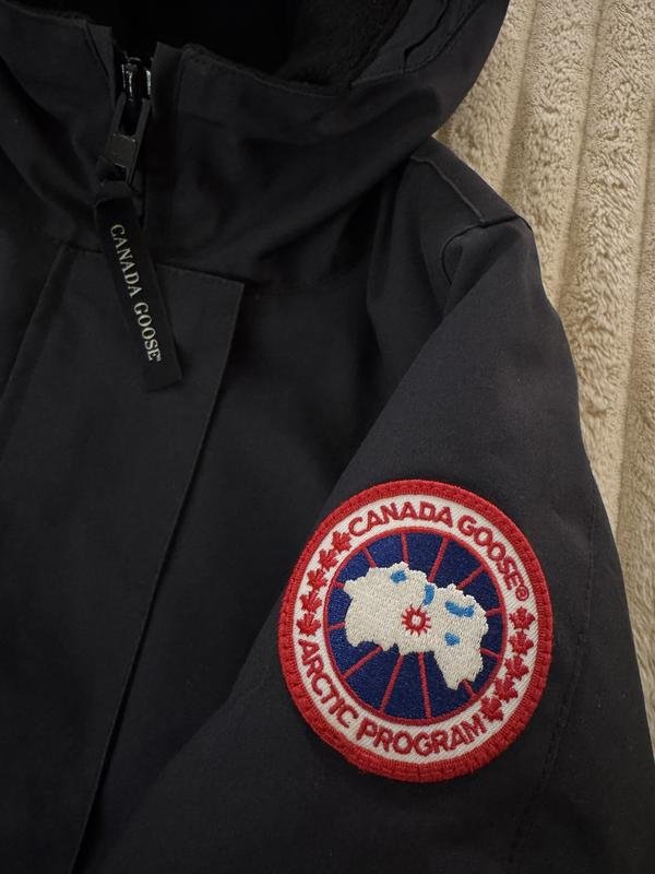 Homme Canada Goose Parka Bleu Marine S