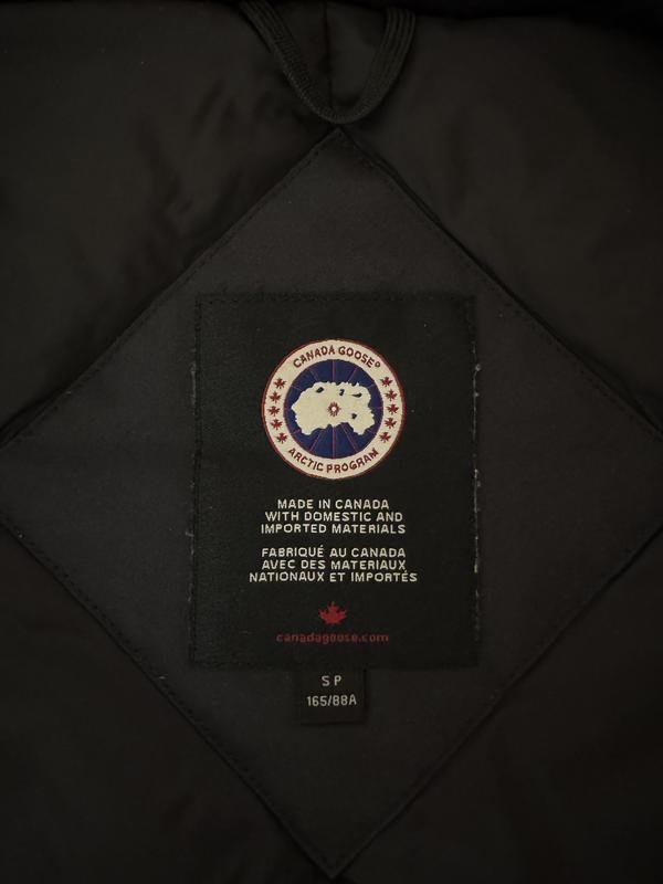 Homme Canada Goose Parka Bleu Marine S