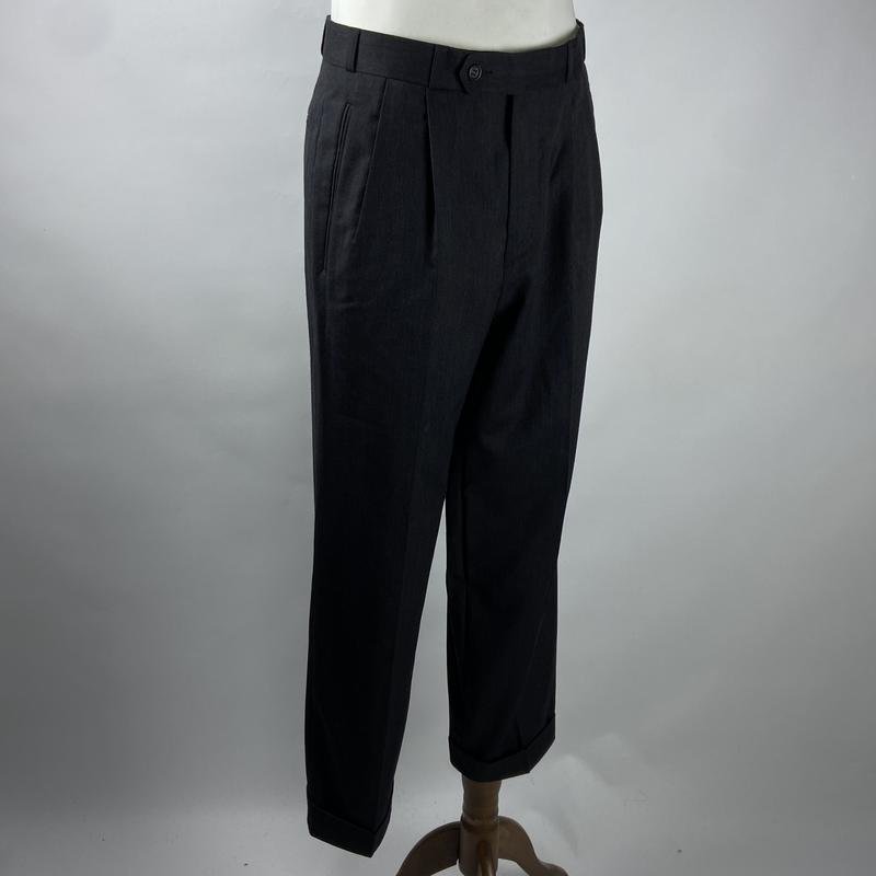 Homme Yves Saint Laurent Pantalon Gris Laine S