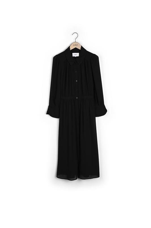 Women Ba&sh Dress Black Viscose S