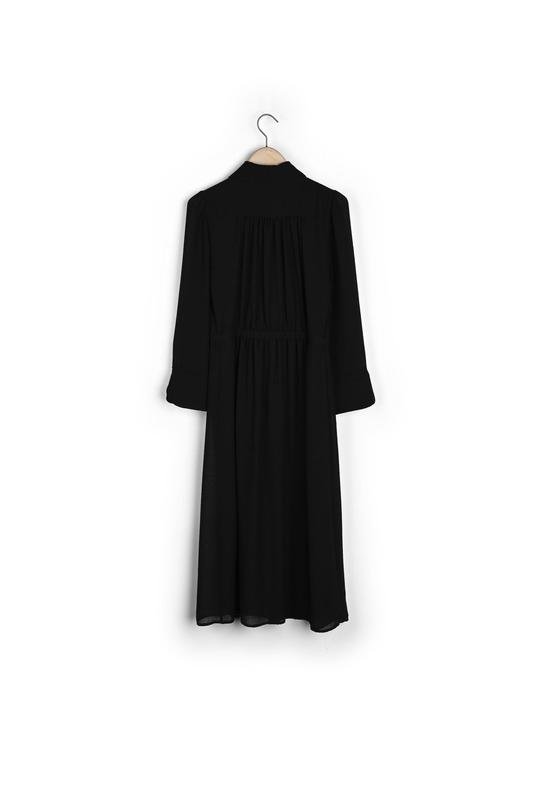 Women Ba&sh Dress Black Viscose S