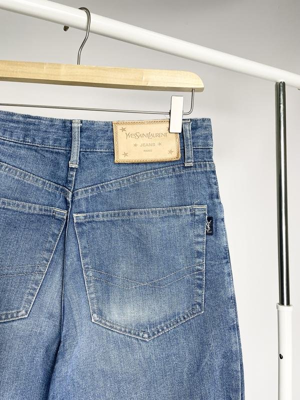 Men Yves Saint Laurent Jeans Navy Denim 31