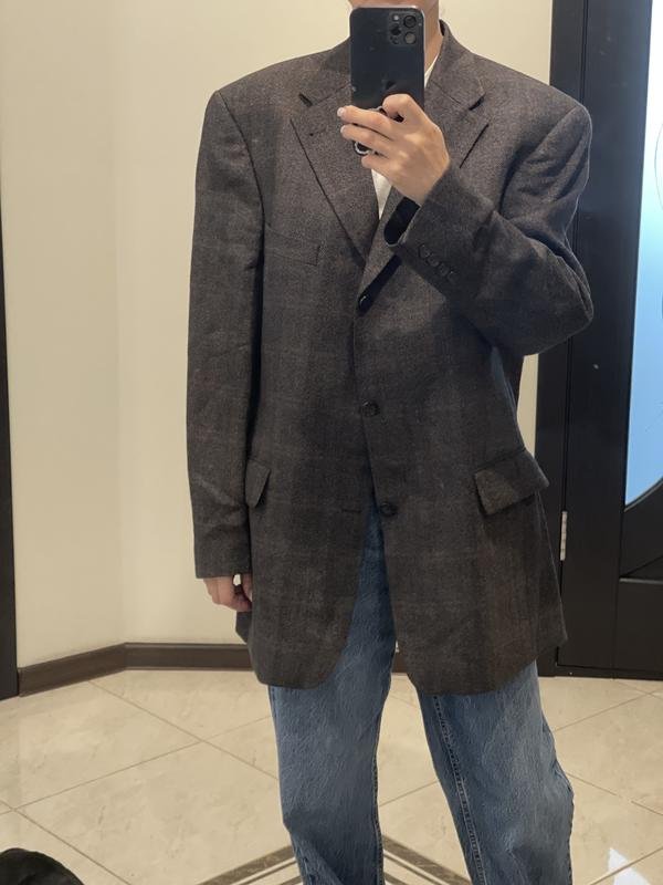 Damen Barutti Sakko Braun Wolle M