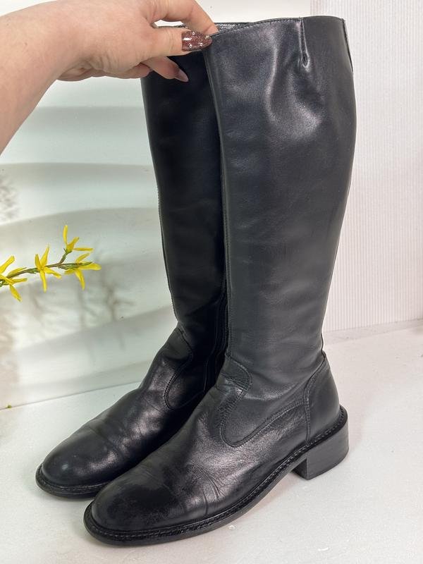 Women Nero Giardini Boots Black Leather 38
