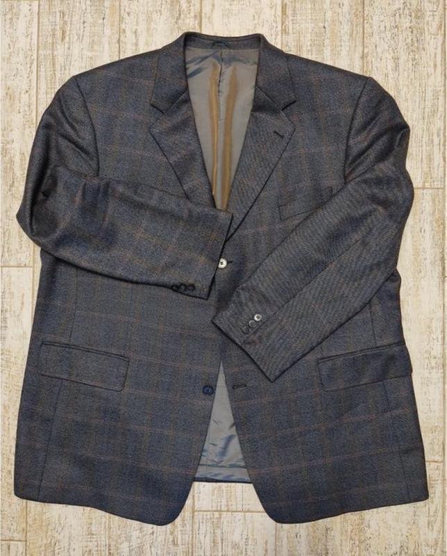 Herren Mario Barutti Sakko Marineblau Wolle 64