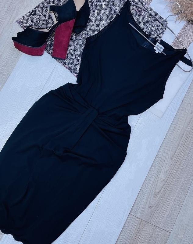 Femme Armani Collezioni Robe Noir Viscose S