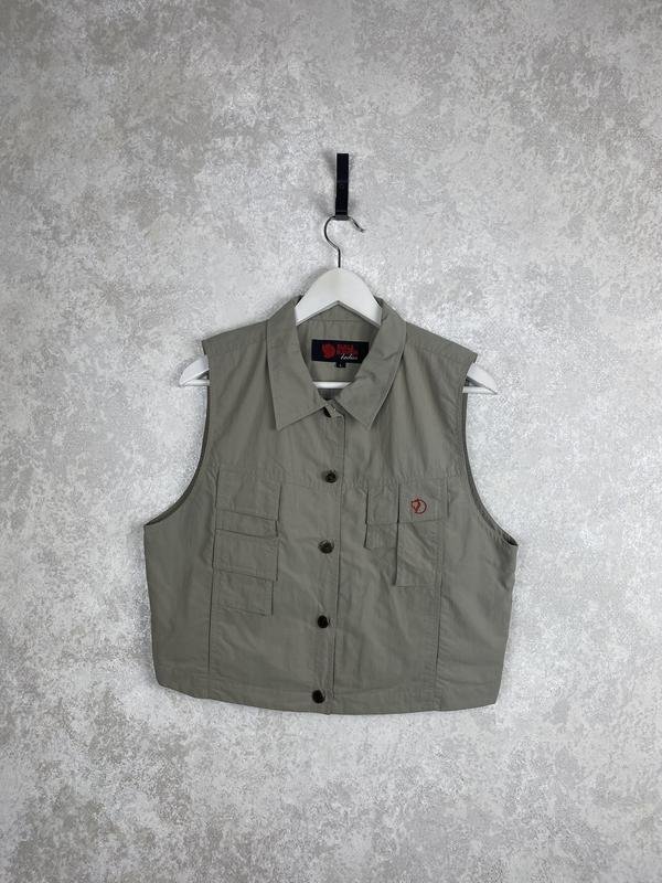 Женская Fjällräven Жилетка Хаки M