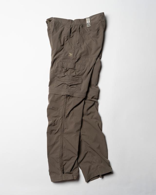 Uomo Salewa Pantaloni Grigi 2 in 1 M