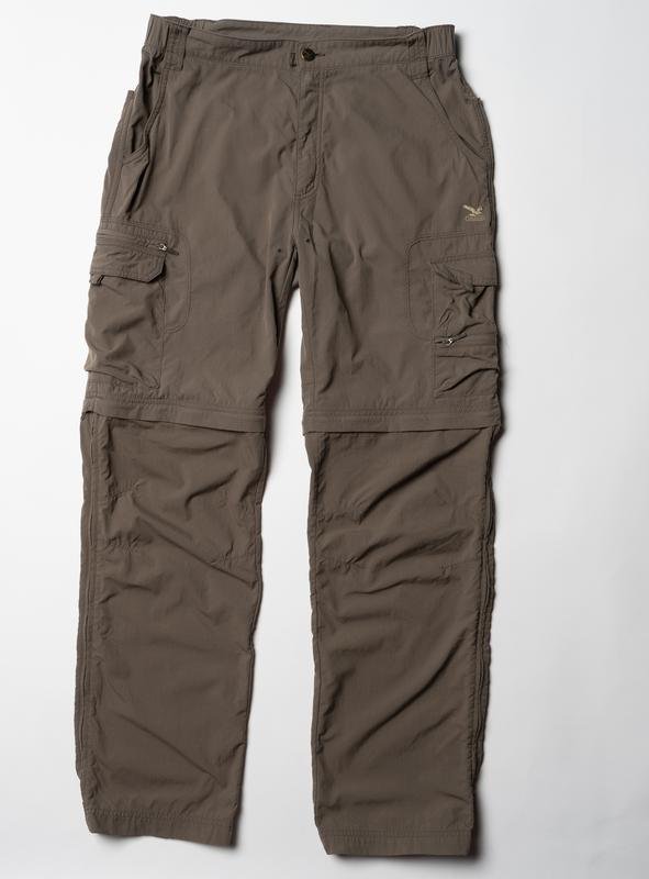 Uomo Salewa Pantaloni Grigi 2 in 1 M