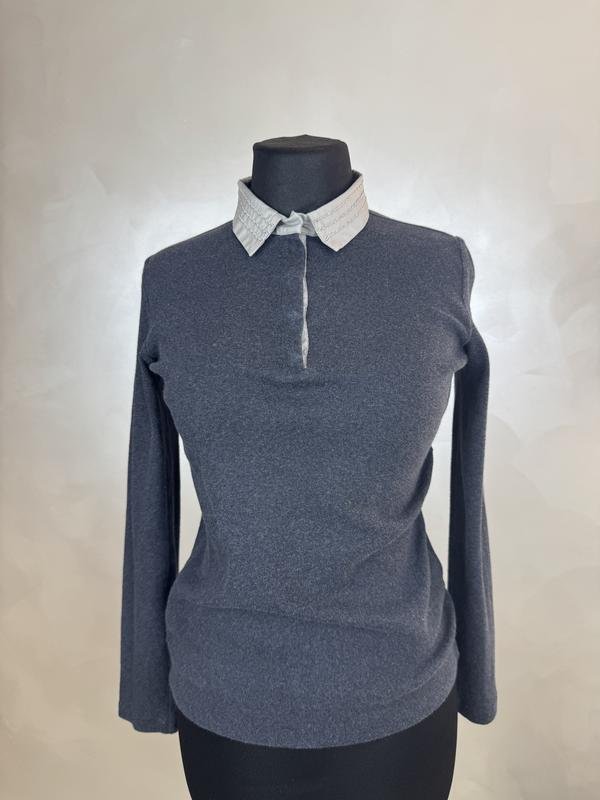 Femme Fabiana Filippi Pull Gris Coton M