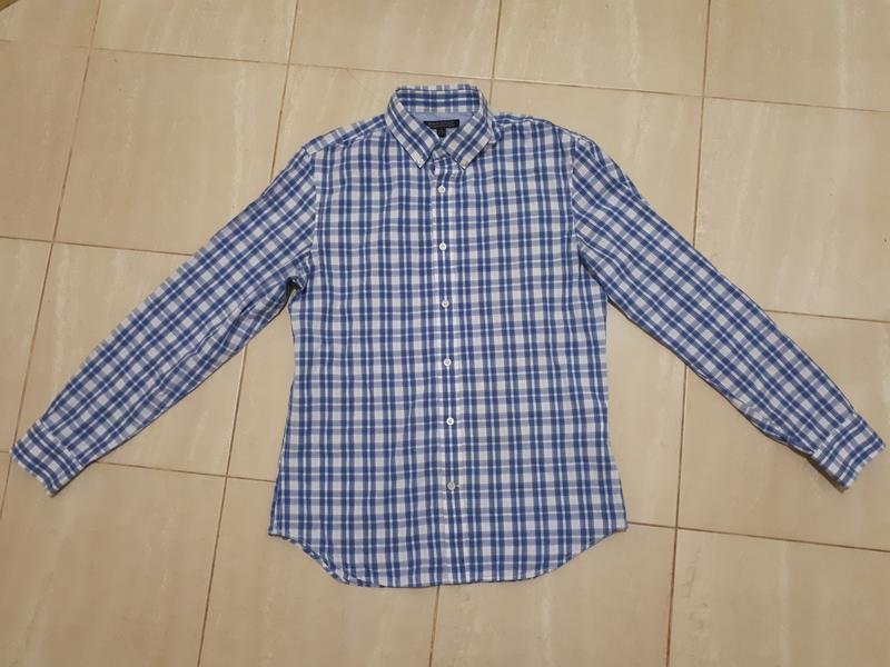 Homme Banana Republic Chemise Bleu Marine 38 / M /