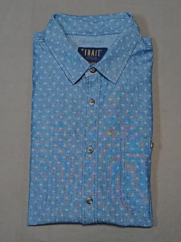 Men BHS Shirt Multicolor Cotton XL