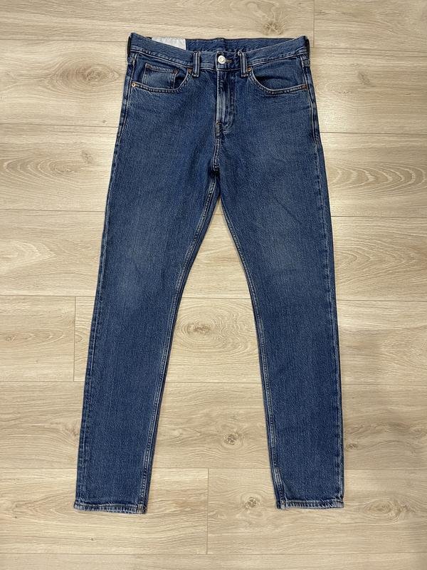 Herren H&M Jeans Marineblau Denim W30L32