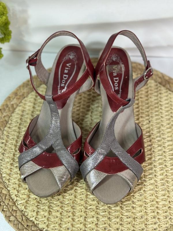 Damen Via Masini 80 Absätze Himbeere Synthetik 40