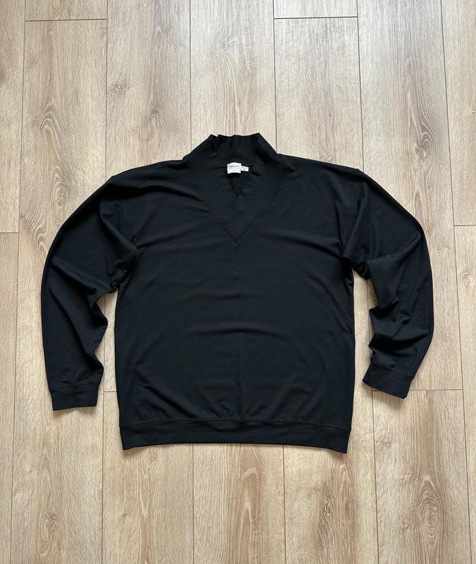 Мужской Armani Collezioni Пуловер Чёрный XL