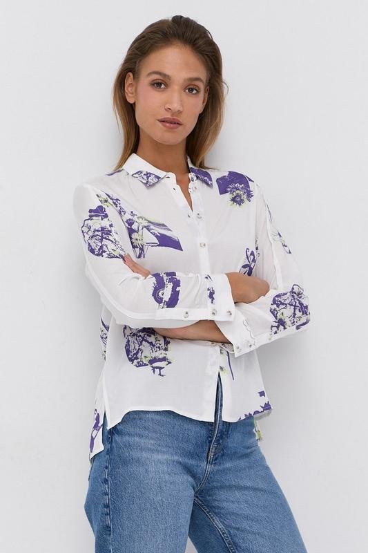 Femme Bimba y Lola Chemise Blanche Viscose S