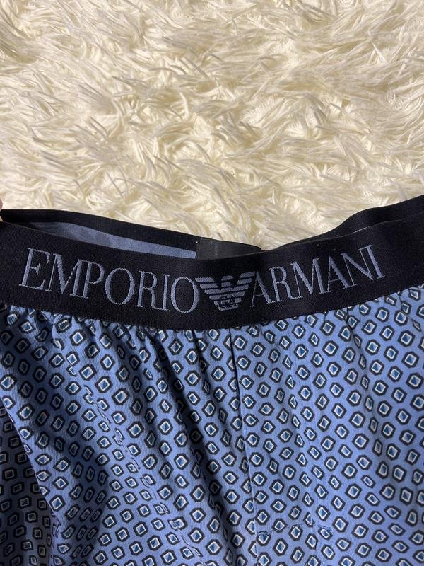 Homme Emporio Armani Shorts Bleu Marine L