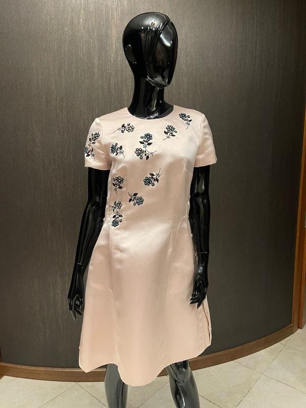 Damen Christian Dior Kleid Rosa XS