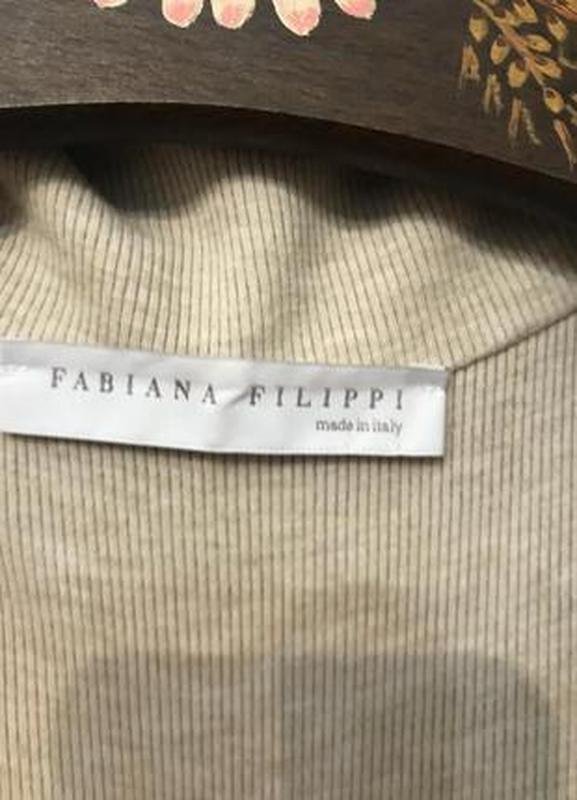 Femme Fabiana Filippi Pull Beige Élasthanne S