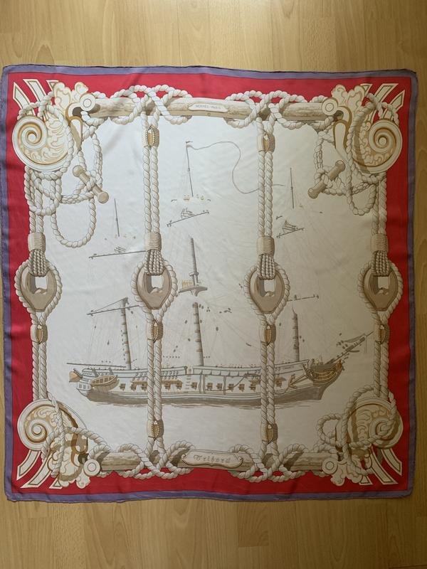 Women Hermes Scarf Multicolor Silk