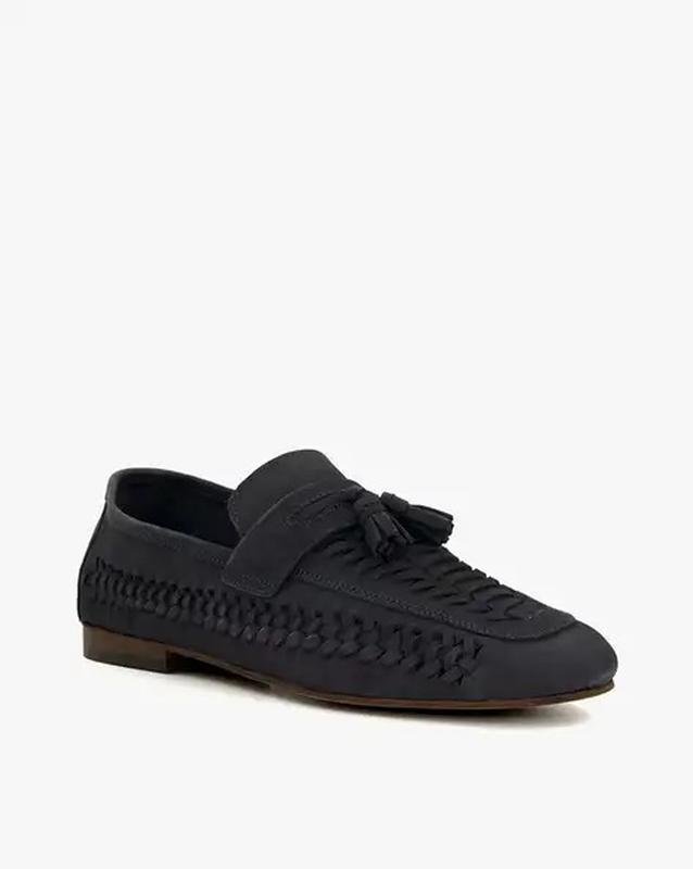 Donna Dune London Mocassini Blu Navy Nubuck 41