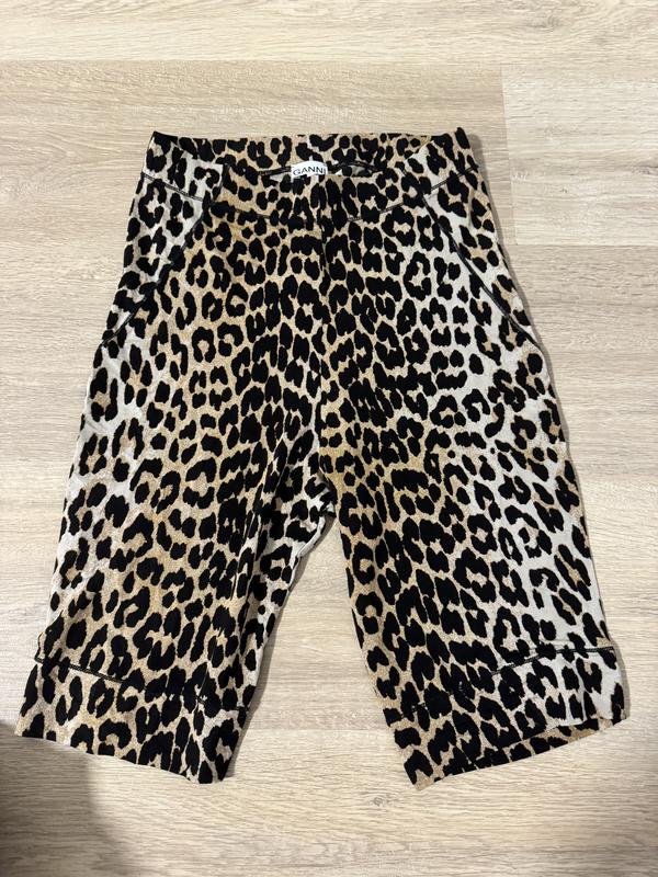 Women Ganni Leggings Brown S