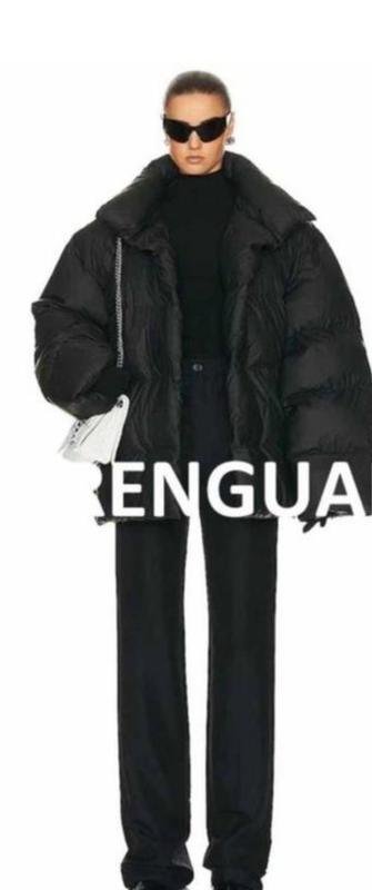 Women Balenciaga Puffer Black XL