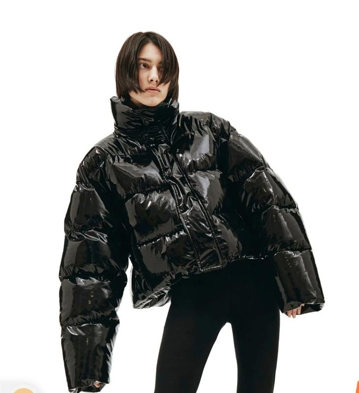 Women Balenciaga Puffer Black S