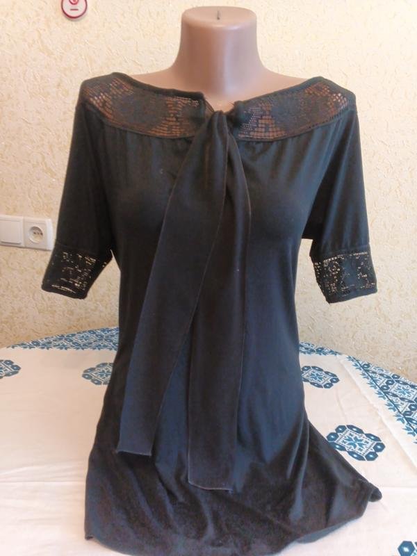 Women Intimissimi Shirt Black Cotton S