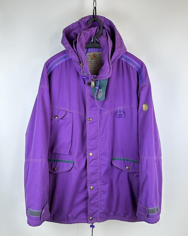 Men Fjällräven Jacket Purple L