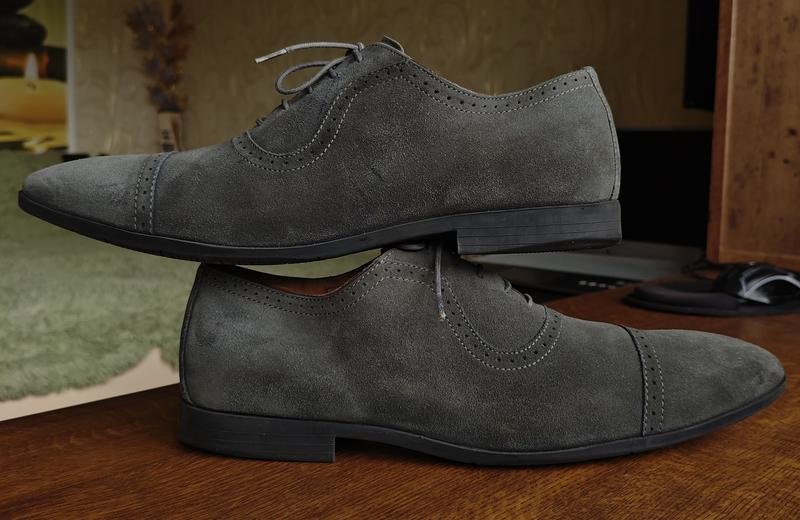 Men Church'S Heels Grey Suede 43