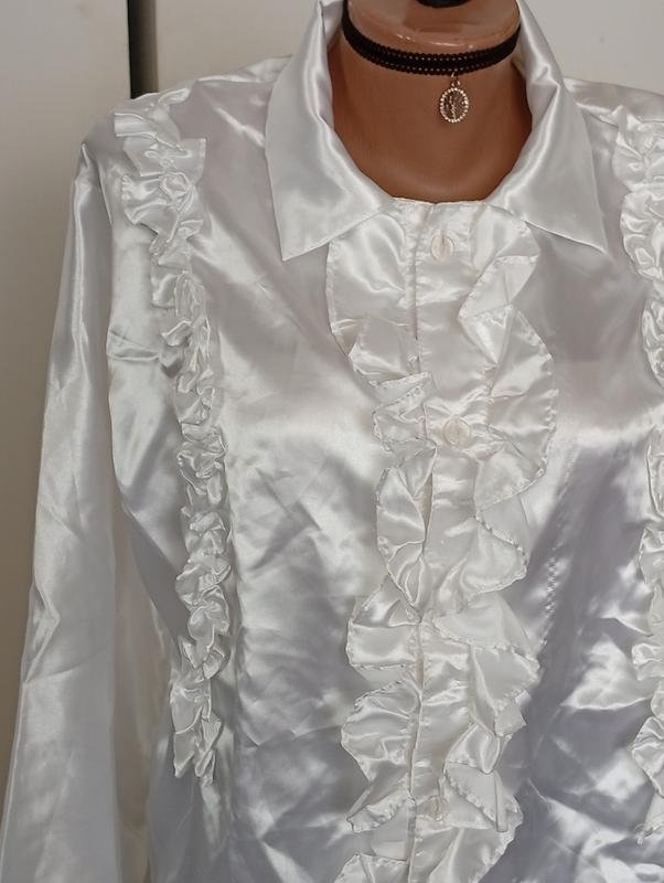 Femme American Vintage Chemise Blanche Satin L