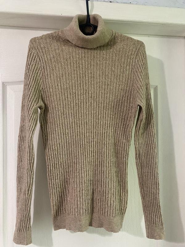 Damen Dirk Bikkembergs Pullover Beige Wolle L