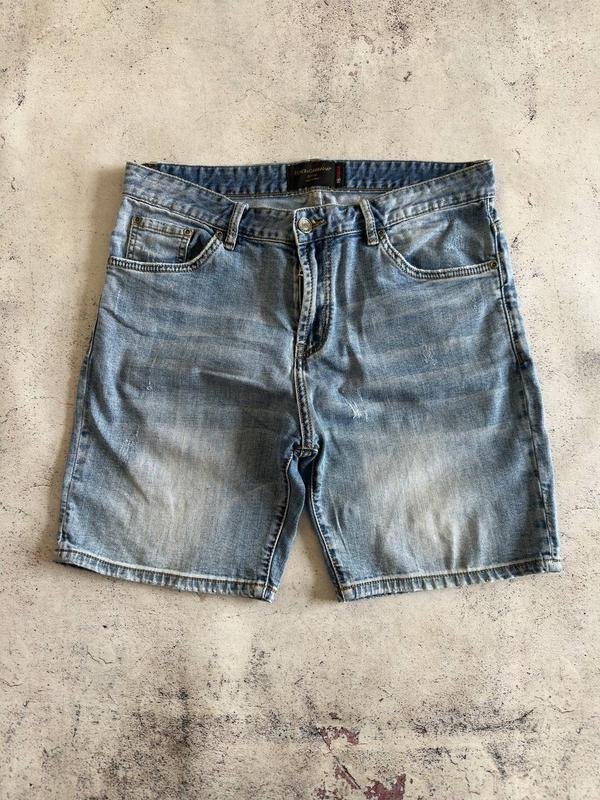 Herren Dolce & Gabbana Shorts Marineblau Denim 34