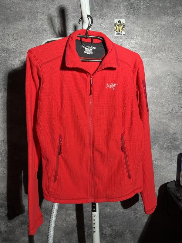 Donna Arc'teryx Fleece Rosso M