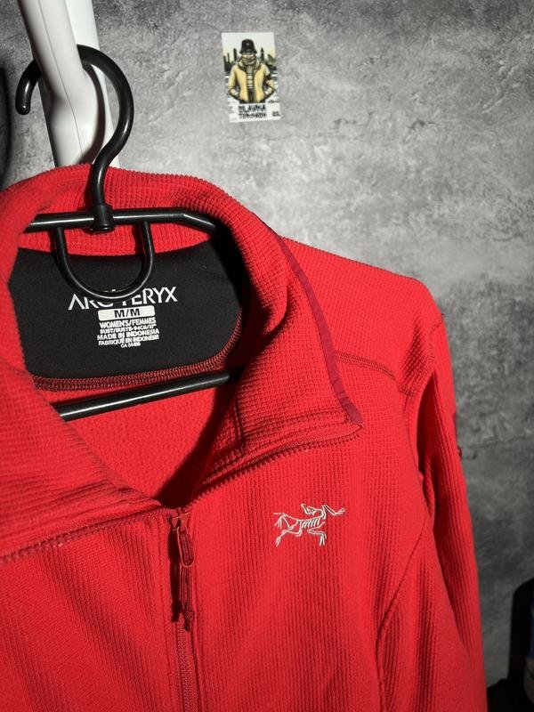 Donna Arc'teryx Fleece Rosso M