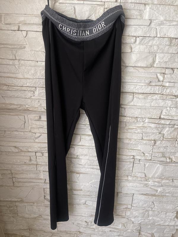 Damen Christian Dior Leggings Schwarz 40
