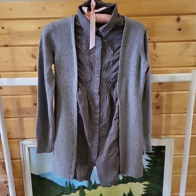 Damen Fabiana Filippi Pullover Grau Baumwolle XXS