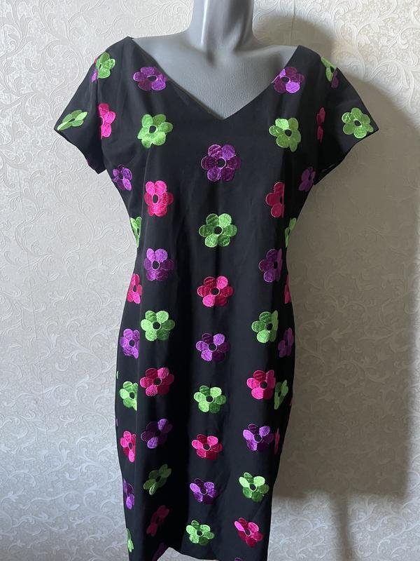 Женское Boutique Moschino Платье Чёрное M