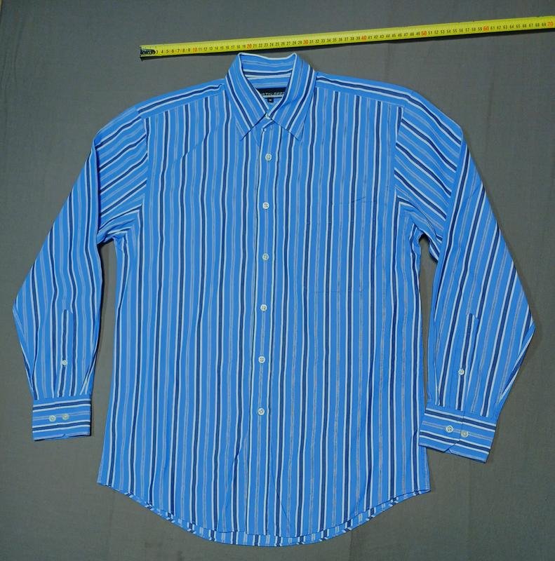 Herren Austin Reed Hemd Mehrfarbig Baumwolle M