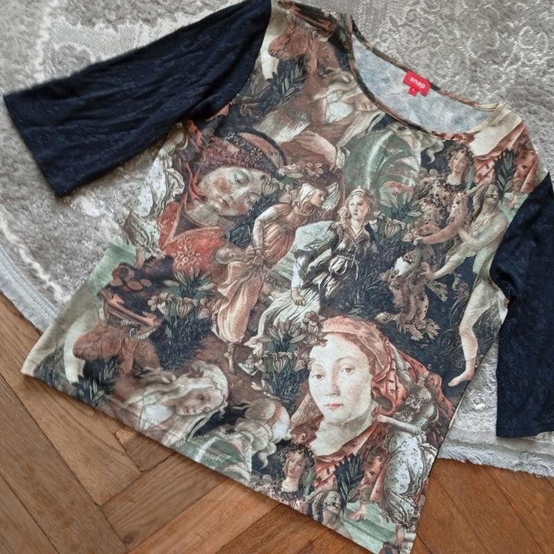 Femme American Vintage Haut Multicolore Dentelle M