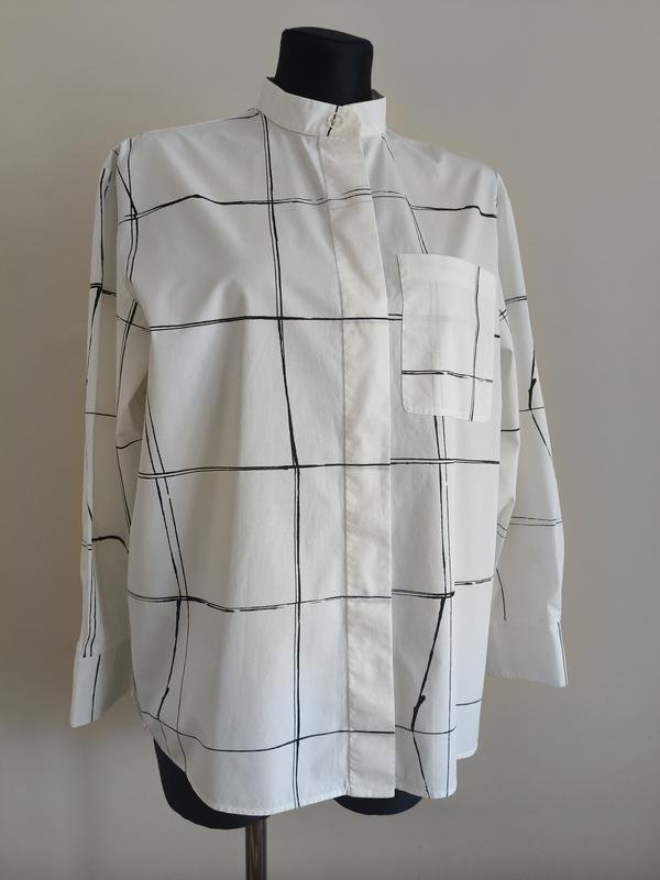 Женская Boss Рубашка Белая Хлопок ХS