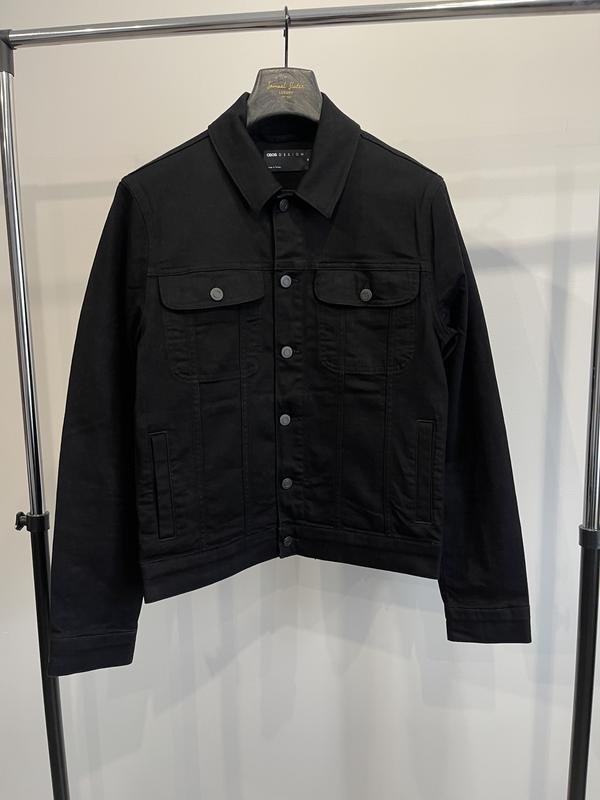 Uomo ASOS Giacca Denim Nera M