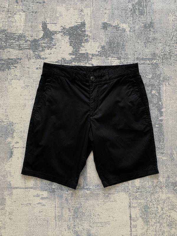 Мужские Armani Exchange Шорты Чёрные Хлопок M