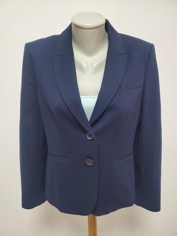 Donna Boden Blazer Blu Navy Viscosa 40