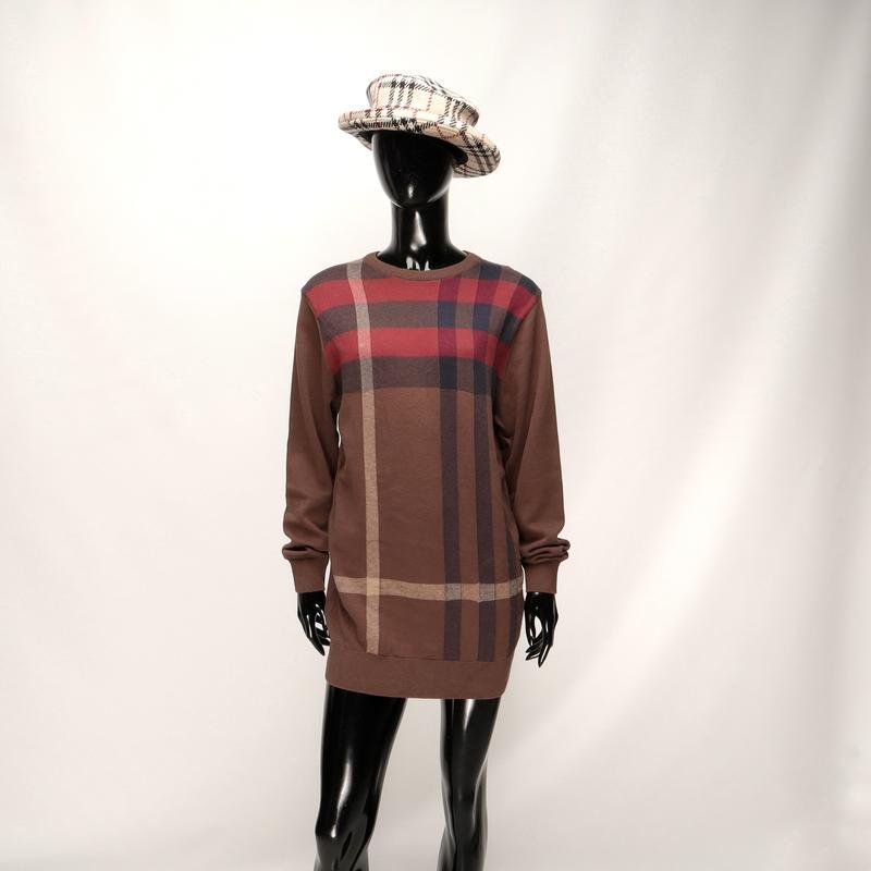Женская Burberry Сукня Коричневая Хлопок M