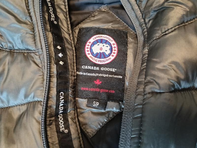 Homme Canada Goose Veste Grise S