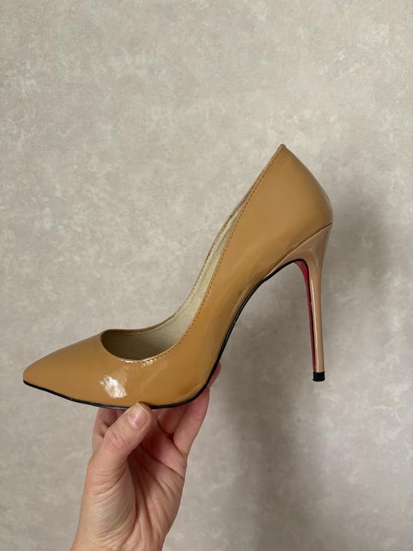 Donna Christian Louboutin Tacchi Beige 36