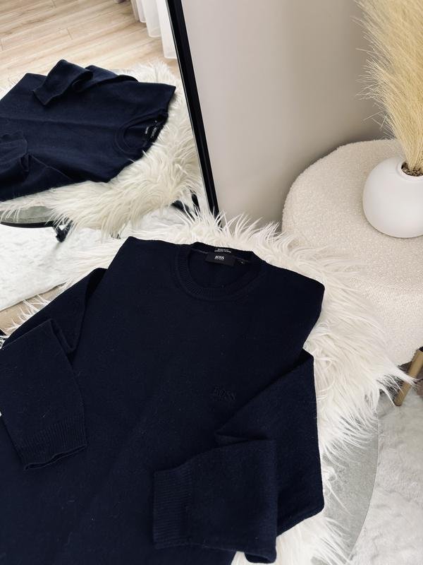 Donna Hugo Boss Maglione Blu Navy  S