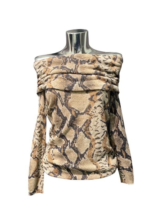 Donna Blumarine Maglione Multicolore Lana 40